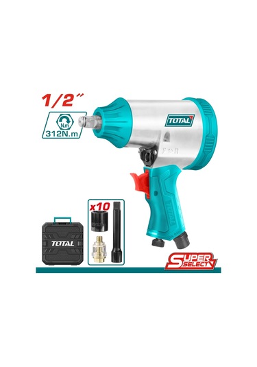 Total Tat41125 Havalı Somun Sıkma Set