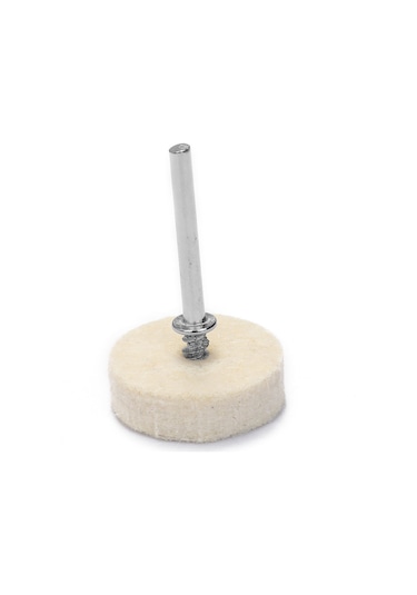 Geeksen 129 Parça Yün Cila Tekerlek Seti - Metal Ve Ahşap Parlatma, Taşlama Aksesuarları