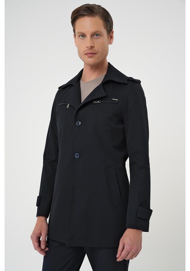 Efor Ka 086 Slim Fit Lacivert Spor Kaban Lacivert