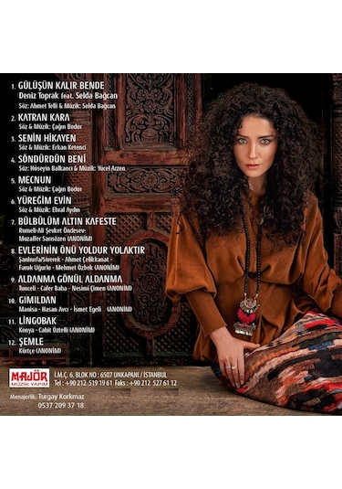 Deniz Toprak - Gülüşün Kalır Bende Cd (Cd)