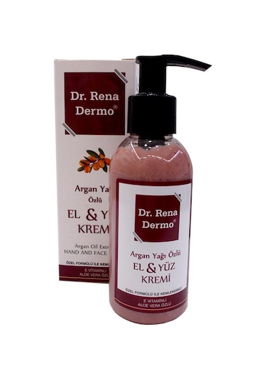 Dr. Rena Dermo Argan Yağı Özlü El ve Yüz Kremi  150 ML