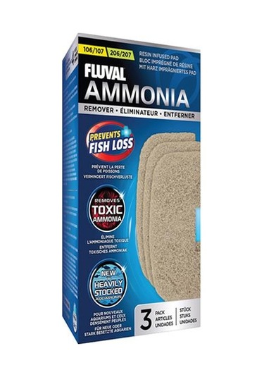 Fluval 107207 için Ammonia Remover 3 Lü Paket