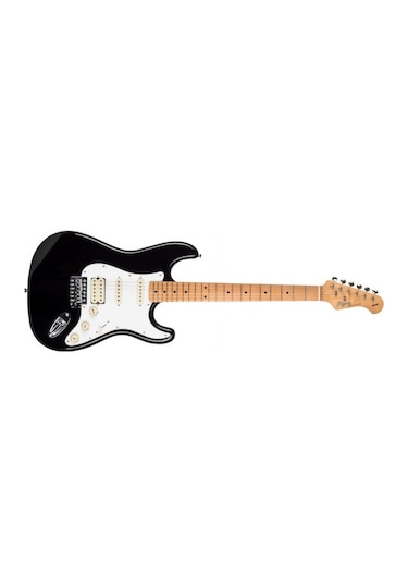 Kozmos Kst-57Hss-Gmn 57 Stratocaster Hss Bk - Siyah Elektro Gitar