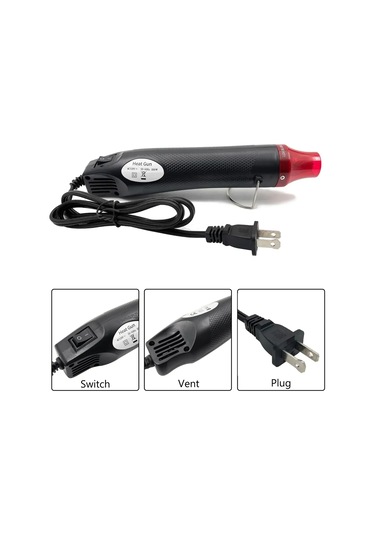 220 V/110 V Standart Dıy Sıcak Hava Tabancası Cep Telefonu Tamir Aracı Saç 220v Eu Plug