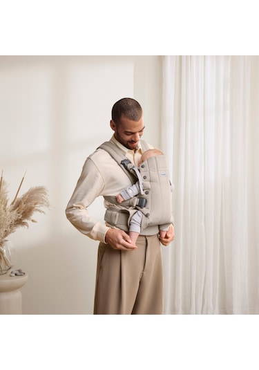 Babybjörn Kanguru Harmony Woven Melange Light Beige