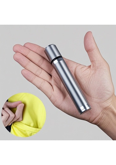 Hombey 160psı Yüksek Basınçlı Mini Bisiklet Pompa, Alüminyum Gövde, Taşınabilir, Bisiklet Lastikleri Ve Toplar İçin, Fikstürle