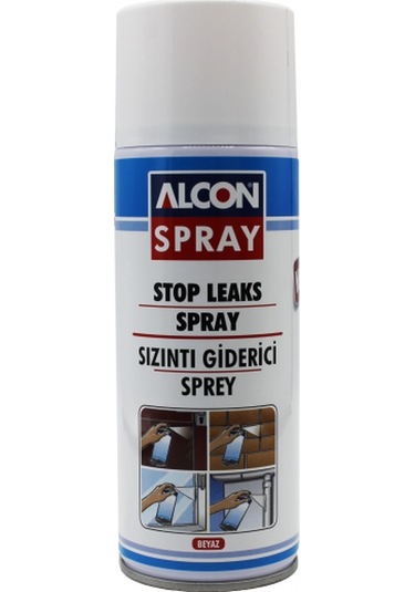 ALCON Sızıntı Giderici Sprey Beyaz 400 ML (M-9014)