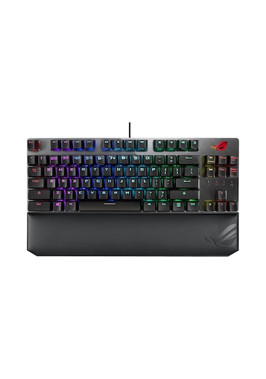 Asus ROG Strix Scope NX TKL Deluxe Cherry MX Red Switch RGB Türkçe Mekanik Oyuncu Klavye