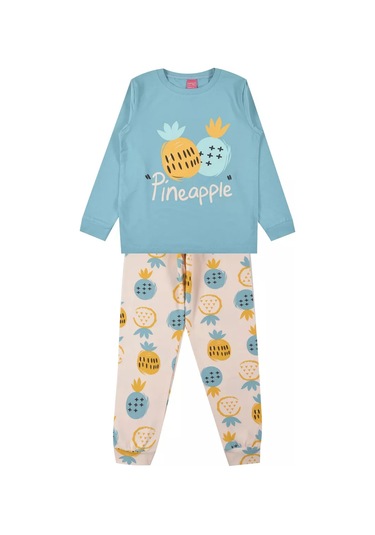 Bonito Kids Pantolonlu Pijama 170206742 Turkuaz