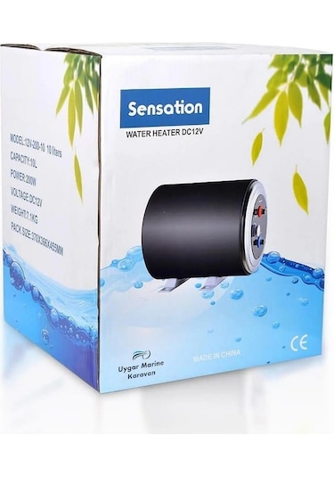 Sensation Boiler Karavan Su Isıtıcısı 10 Litre - 12v-815