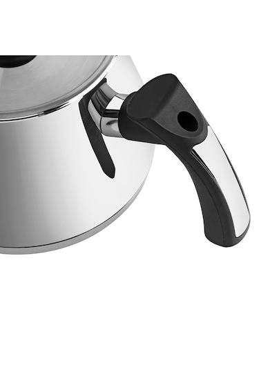 Nehir Almira Maxi Boy Paslanmaz Çelik 1.10-2.25 Lt. Çaydanlık Takımı