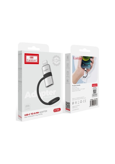 Earldom Ot90l Tak Çalıştır Lightning To Type-c Dönüştürücü - M414
