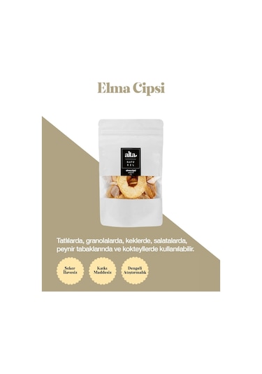 Alta Naturel Kurutulmuş Elma 100 G