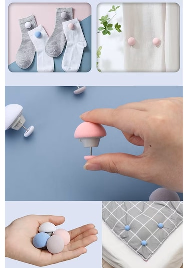 Yorgan. Nevresim Ve Genel Sabitleyicii 8 Adet Pembe