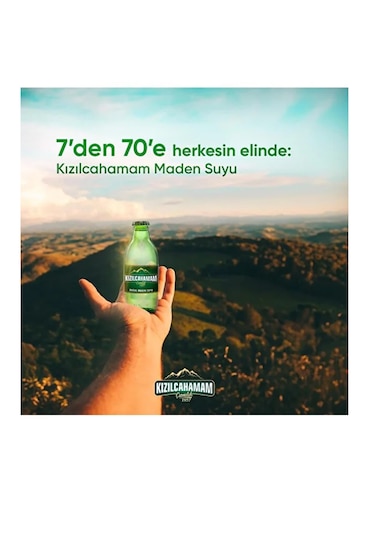 Kızılcahamam Çamlık Doğal Maden Suyu Sade 200 Ml X 6 Adet