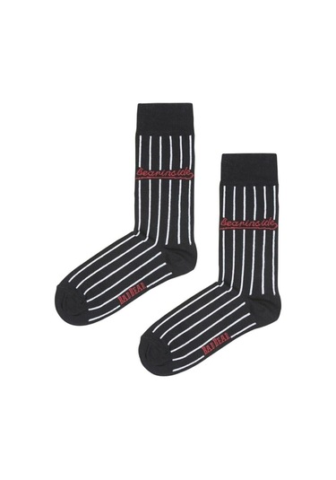 Bad Bear Erkek Çorap Referee Tall-21770 Siyah