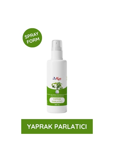 Bykurt Yaprak Parlatıcı 225ml Organik Sprey Böcek Ve Sinek Önleyici Bitki Temizleyici 225 ML