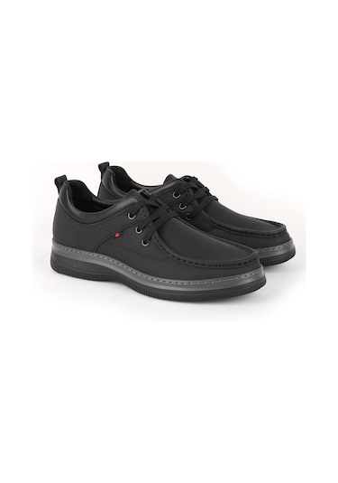 Lbr H1064 Erkek Deri Casual Ayakkabı Khv-gri Syh-gri