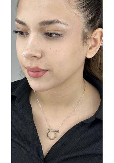 Xxx Çivi Figürlü, Paslanmaz Çelik Kolye 259, Gümüş Renk Gümüş