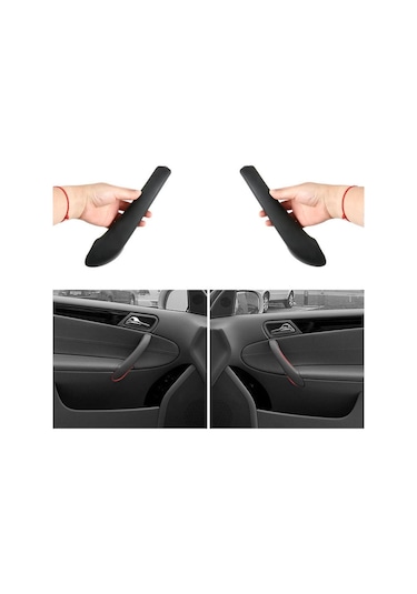 Suntek Mercedes-benz C230 Için İç Ön Kapı Çekme Sol-siyah