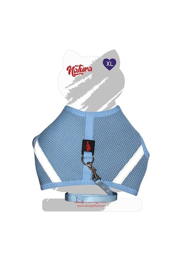 Natura Air Net Harnes For Cats Blue XL