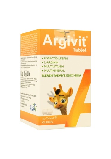 Argivit Classic Takviye Edici Gıda 30  Tablet