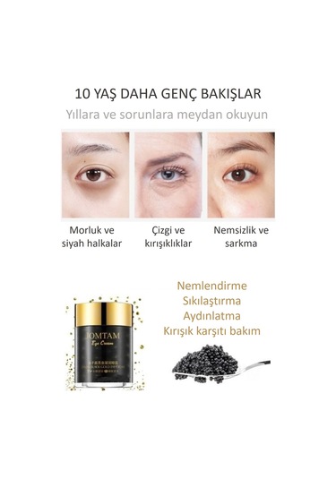 Jomtam Caviar Black Gold Eye Cream 60 G