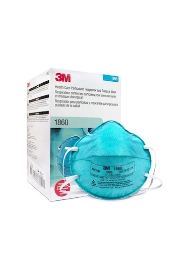 3M N95 1860 Koruyucu Maske (1 Adet) (461872705)