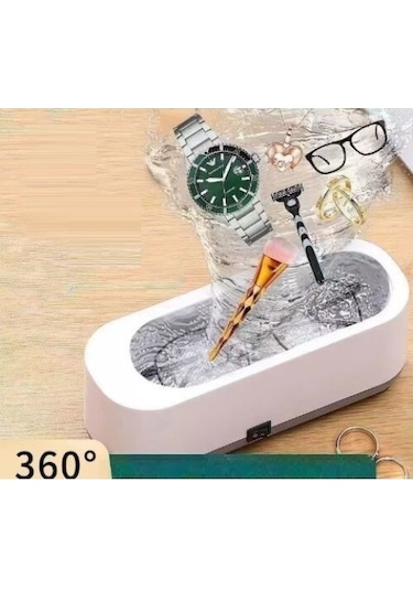 Yüksek Titreşimli Çok Fonksiyonlu Temizleme Makinesi Usb Beyaz