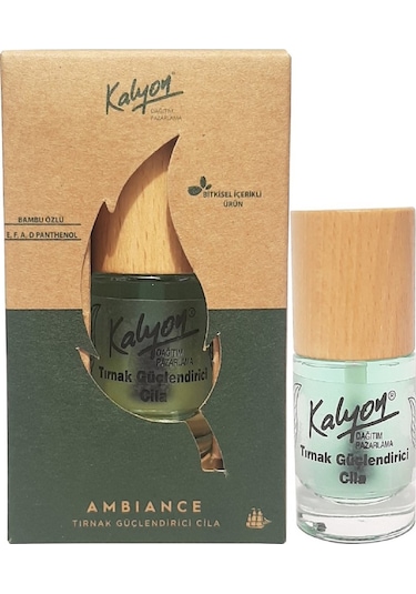 Kalyon Bitkisel Tırnak Güçlendirici Cila 11 ML