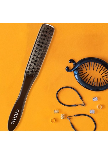 Cantu Kabarık Saçlar İçin Doğal Kıllı  Sabitleyici Fırça