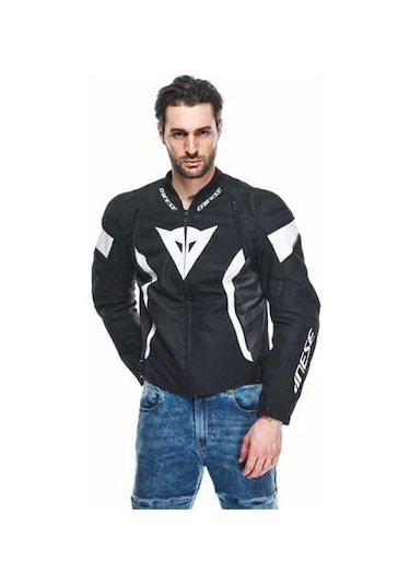 Dainese Daınese Ceket/avro 5 Tex Jacket Blk Whıte Blk