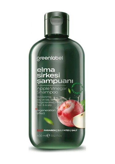 Greenlabel Elma Sirkesi Özlü Arındırıcı Şampuanı 400 Ml