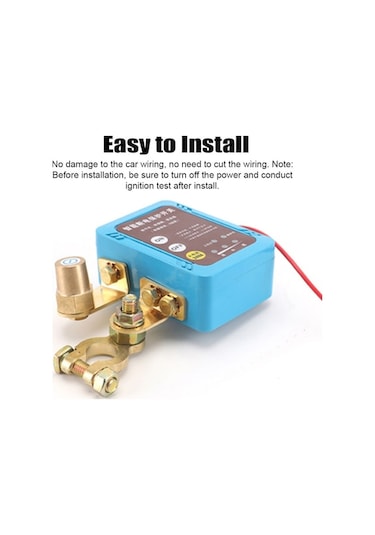 Xianwen Lemestar 12v 240a Akü Kesme Anahtarı - Uzaktan Kumandalı