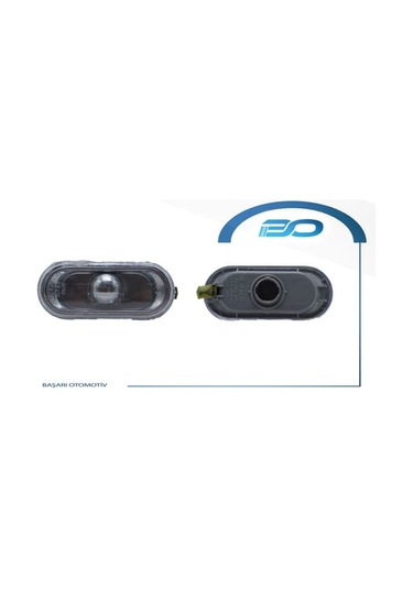 WISCO 1J0949117 Çamurluk Sinyali Şeffaf VW Golf4 Bora Passat T5 Polo 97 -