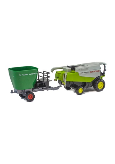 Biçer Döver Yem Makinası Oyuncak İkili Set Sürtmeli