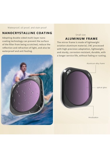 Insta360 Ace Pro Jsr Ace Pro Kb Serisi Kamera Lensi Filtresi İçin, Filtre: 3'ü 1 Arada Cpl Nd8 Nd16 Diğer