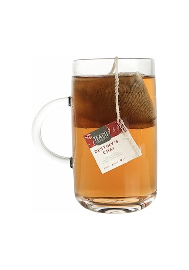 Tea Co. Destiny's Chai Tarçın & Karanfilli Siyah Çay Müslin Torba 12 x 2 G