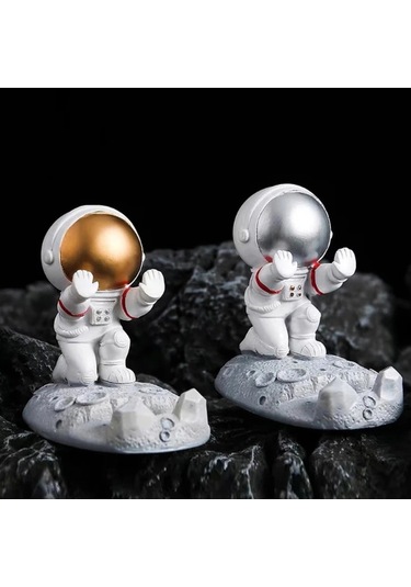 Larimar Astronot Telefon Tutucu - 9087627312601lmr Çok Renkli