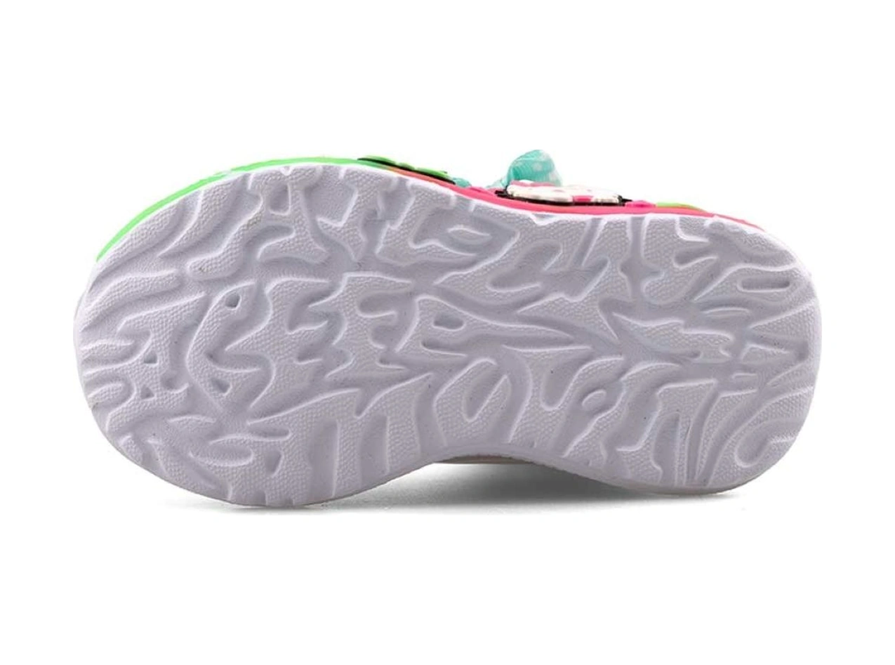 150 Kız Bebek Işıklı Spor Bot Beyaz/pudra