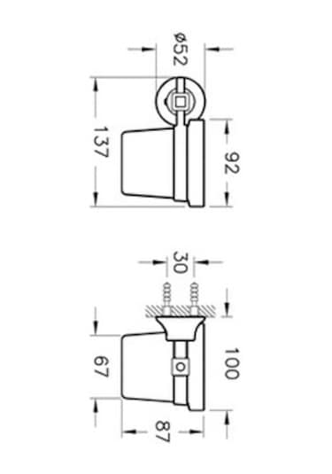 VitrA Juno Classic Diş Fırçalığı Altın  A4441923 Altın
