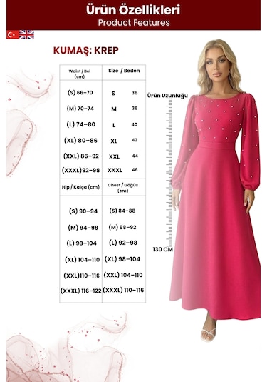 Khi-zai Kadın Bel Dekolteli Modern Kesim Elbise Pembe