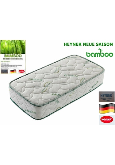 Babyhopeankara 120X190 Heyner Bamboo Ortopedik Yaylı Yatak | Yaylı Yatak 120X190