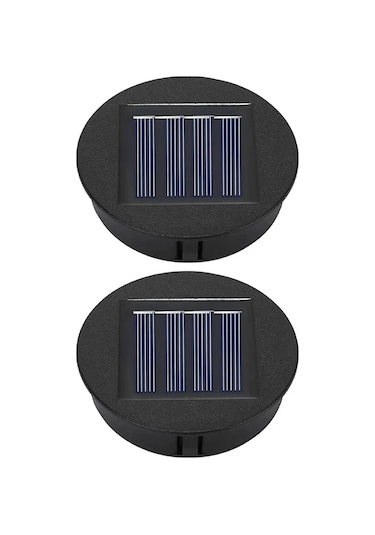 Alloetled Güneş Lamba Pili Kutu 7lm - Ip44 Su Geçirmez Asılı Fenerler İçin Yedek Üst Güneş Işıklarımavi Mavi