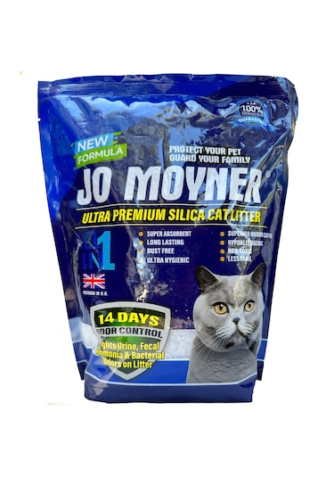 Jo Moyner Premium Silika Kristal Kedi Kumu Silica Kum 3800 ML