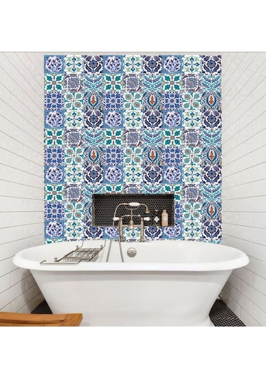 Tink Çini 019 Karma Desenli Pvc Karo 30X30 Cm