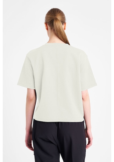 Lescon Kadın Kısa Kollu T-shirt 25n-2145 Beyaz