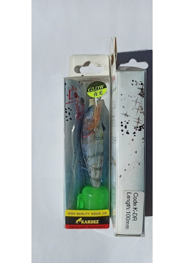 Glow Squid Jig 10 Cm Fosforlu Kalamar Zokası 5'li Set