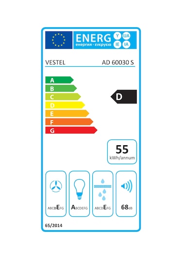 Vestel AD-60030 S Ankastre Davlumbaz