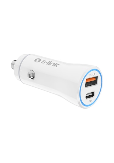S-link Sl-ac55pd 32 W Çakmaklık Araç Şarj Aleti